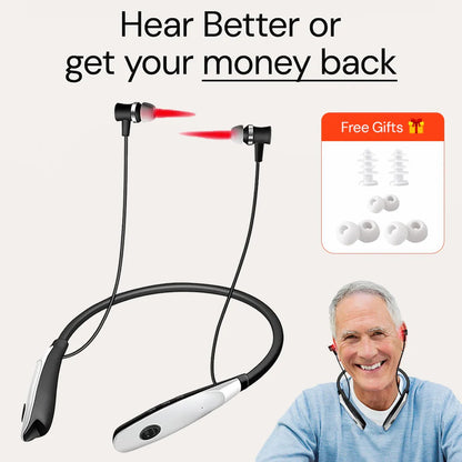 NeuroSynex Headphones – Red Light Therapy Earbuds for Age-Related Hearing Loss