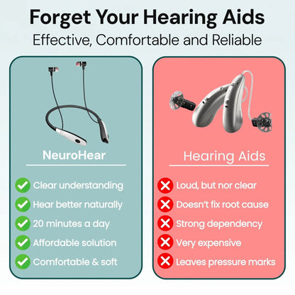 NeuroSynex Headphones – Red Light Therapy Earbuds for Age-Related Hearing Loss