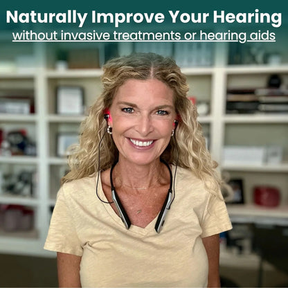 NeuroSynex Headphones – Red Light Therapy Earbuds for Age-Related Hearing Loss
