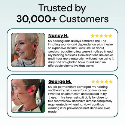 NeuroSynex Headphones – Red Light Therapy Earbuds for Age-Related Hearing Loss