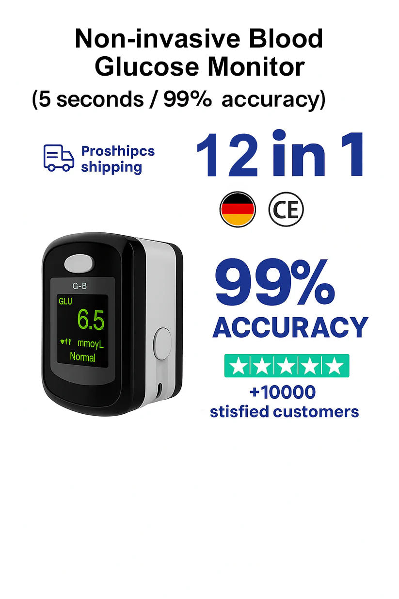 2026 Non-Invasive Blood Glucose Monitor – 5 Seconds / 99% Accuracy